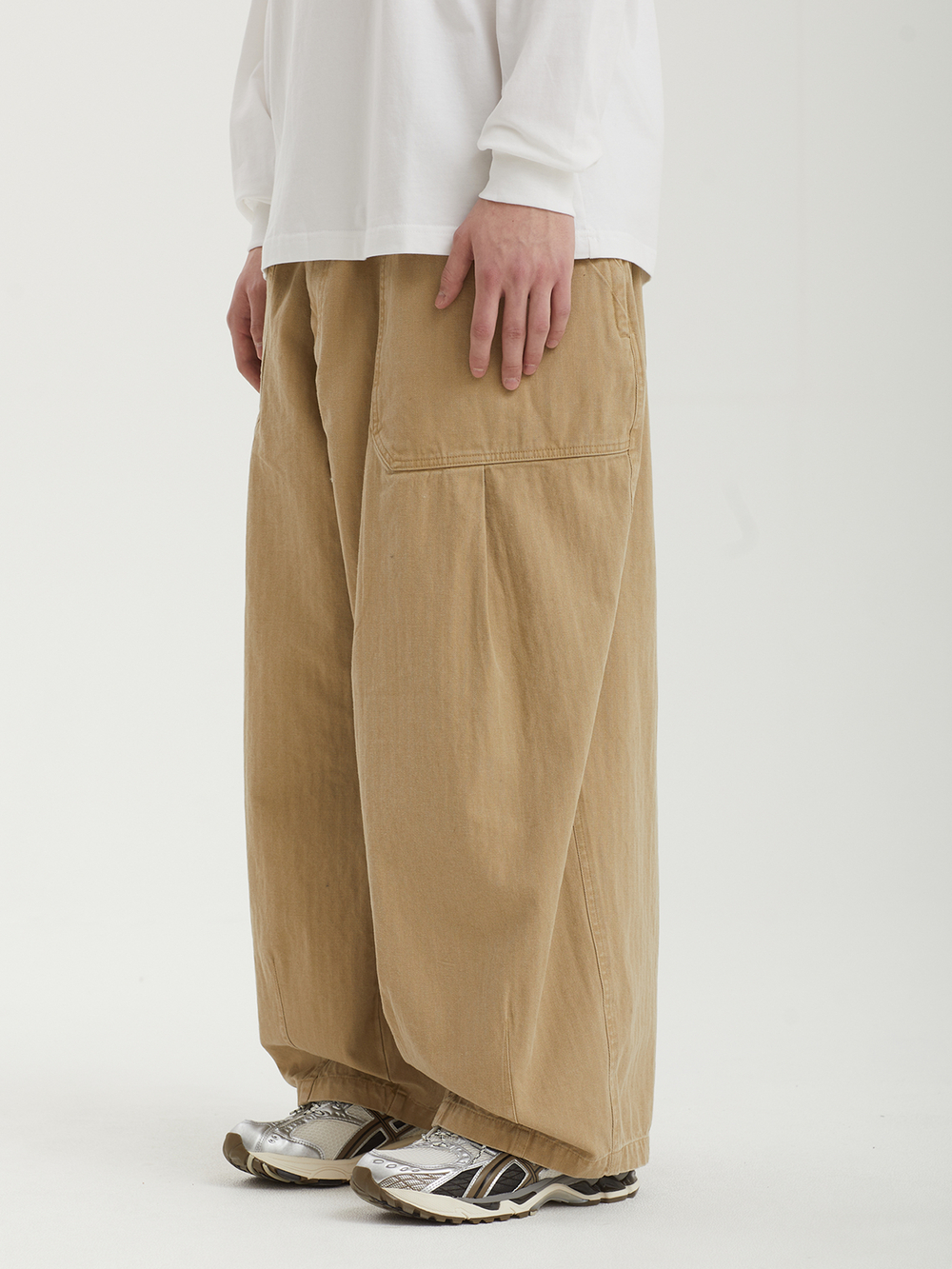 Мужские Брюки Herringbone Fatigue Balloon