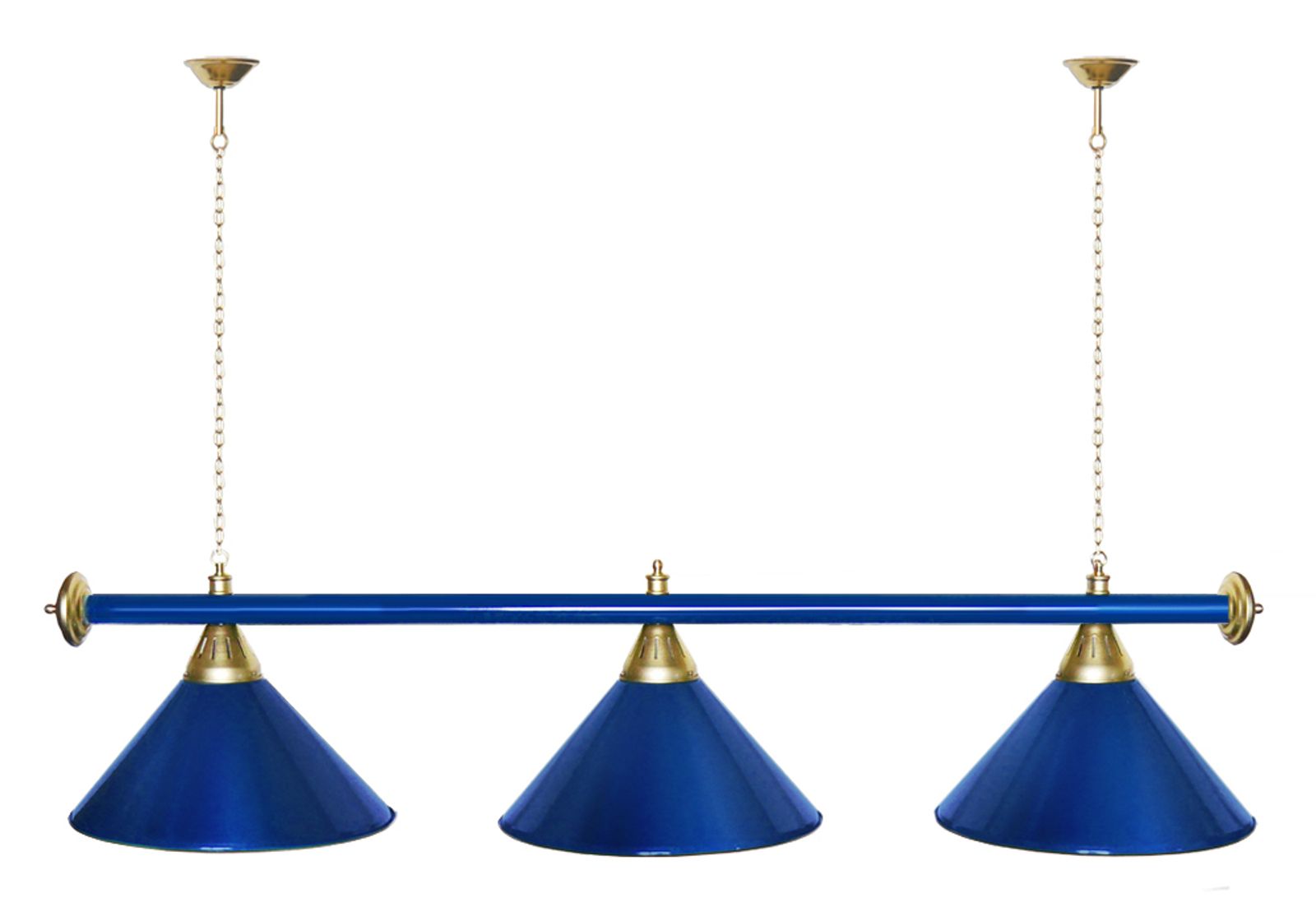 Лампа STARTBILLIARDS 3 пл. (плафоны золотые,штанга золотая,фурнитура золото) фото №64