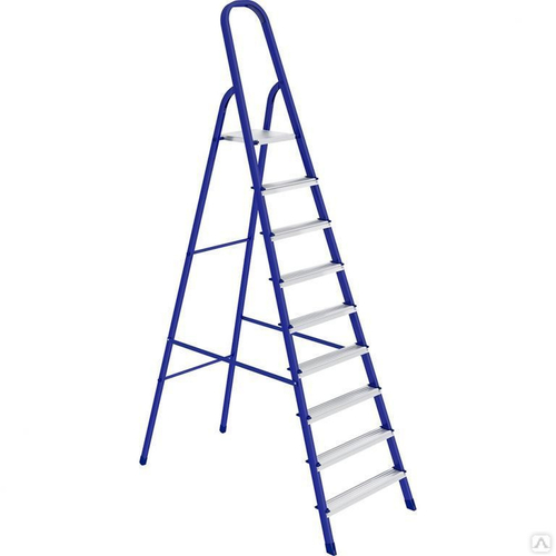 Стремянка 8 ступеней стальная  GEVA