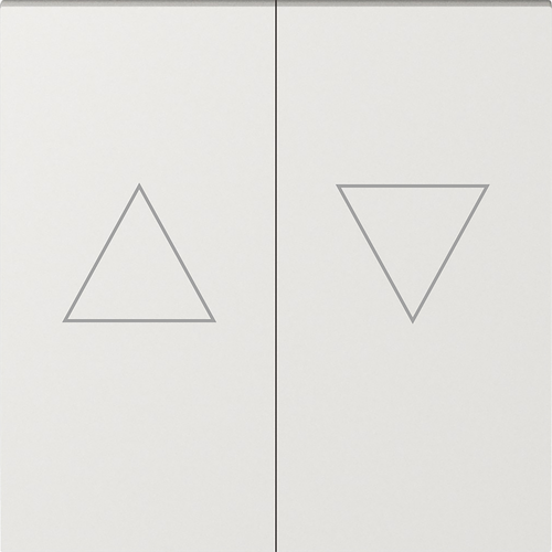 Клавиша 2-я со стрелками для жалюзи, матовый кашемир, серия A07