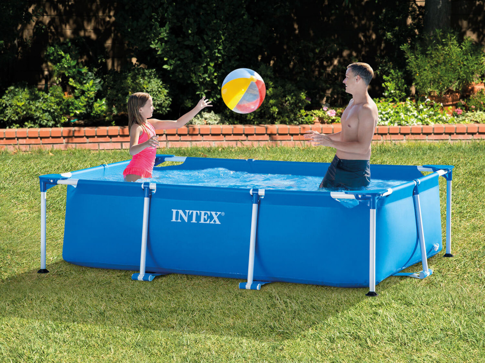 Каркасный бассейн Intex Rectangular Frame 260х160х65 см (28271)