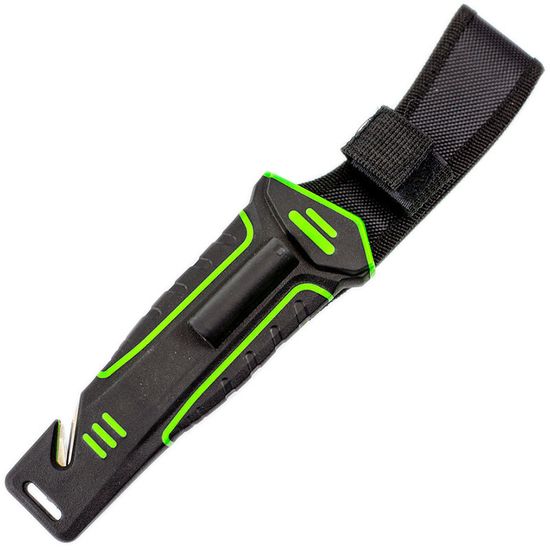 Складной нож Ganzo G8012 светло-зеленый, G8012-LG c клинком из стали 7Cr17MoV, рукоять ABS-пластик