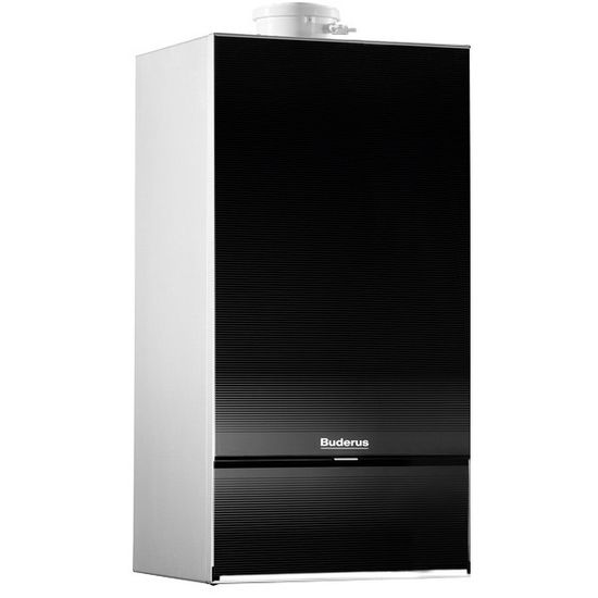 Газовый конденсационный котел Buderus Logamax plus GB172-35 i H (чёрный)