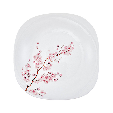 Тарелка обеденная Royal Garden Sakura, опаловое стекло, d 25,5 см