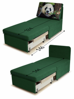 Кресло-кровать "Миник" 70 см, купон Панда