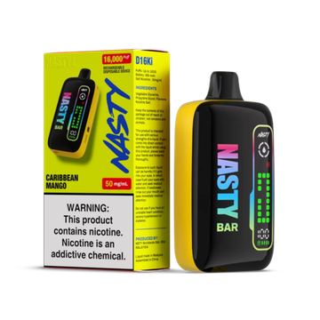 Купить Одноразовый Pod Nasty D16Ki - Caribbean Mango (16000 затяжек)