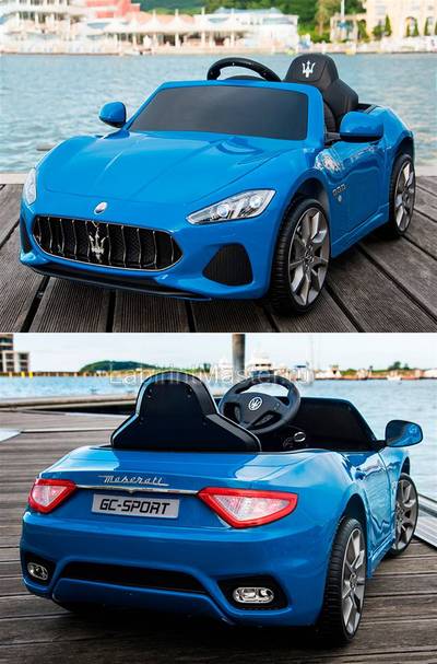 Детский электромобиль "Maserati GC-SPORT" S302, синий
