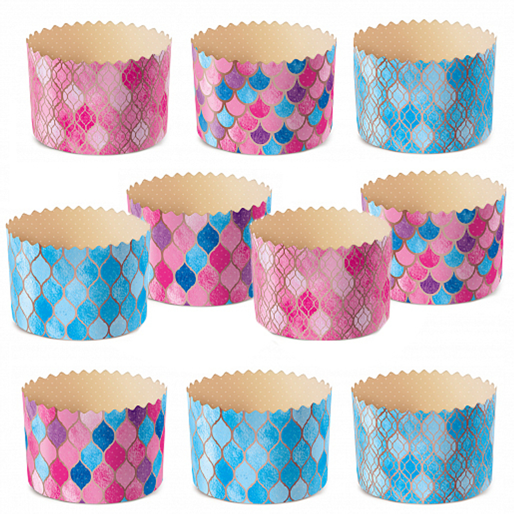 Форма бумажная КУЛИЧ 110/85 ВИТРАЖИ (1900/136шт), 1 шт.