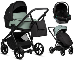 Детская коляска Tutis Mio 3 Plus Essential Кожа 3 в 1 039 Sage