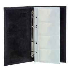 Визитница настольная «Федерация» с латунным орлом