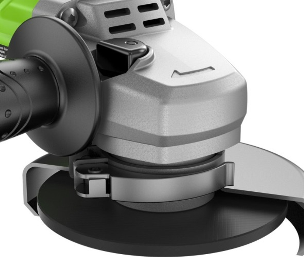 Угловая шлифмашина аккумуляторная GREENWORKS GD24AG 24V, АКБ 8Ач и ЗУ 3200207CUH