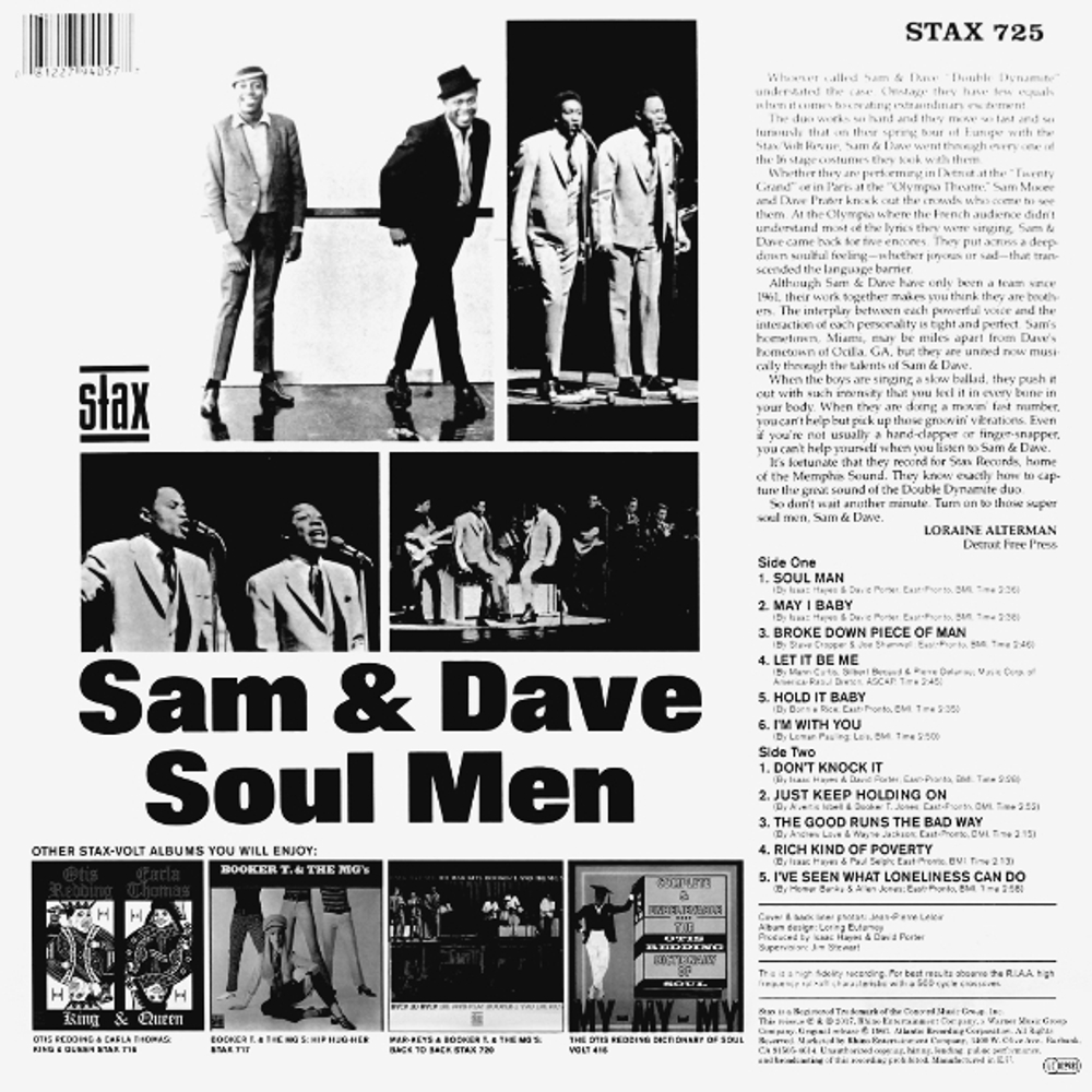 Sam & Dave / Soul Men (LP)