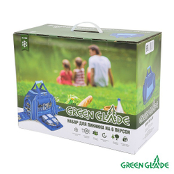 Набор для пикника Green Glade Т3655 25л / 40 предметов