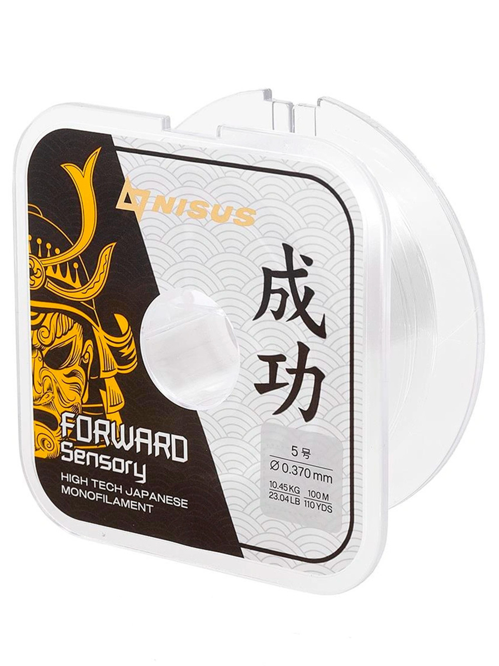 Леска для рыбалки Nisus FORWARD Sensory Nylon Transparent 0,261mm/100m (N-FS-0261-100)