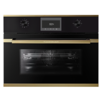 Компактный духовой шкаф с микроволнами Kuppersbusch CBM 6330.0 S4 Gold