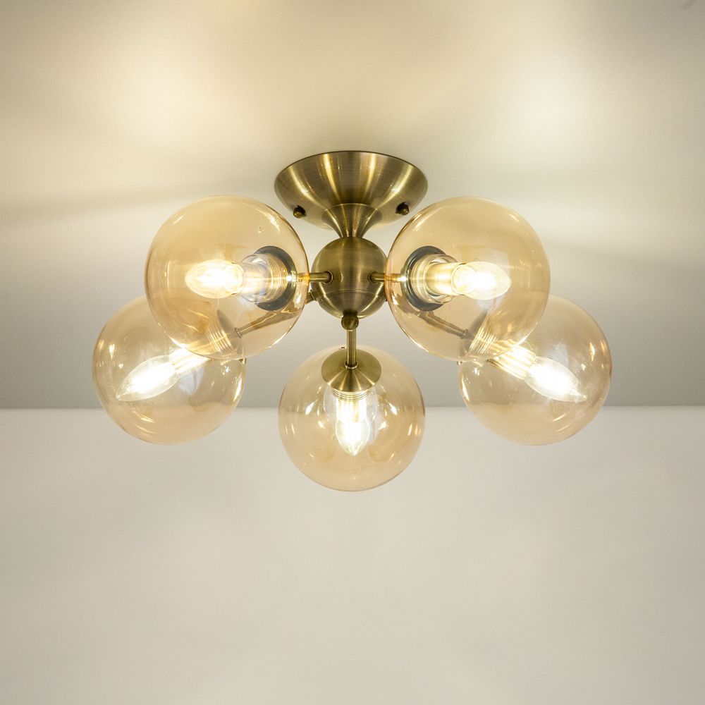 Citilux Томми CL102153 Люстра потолочная Бронза