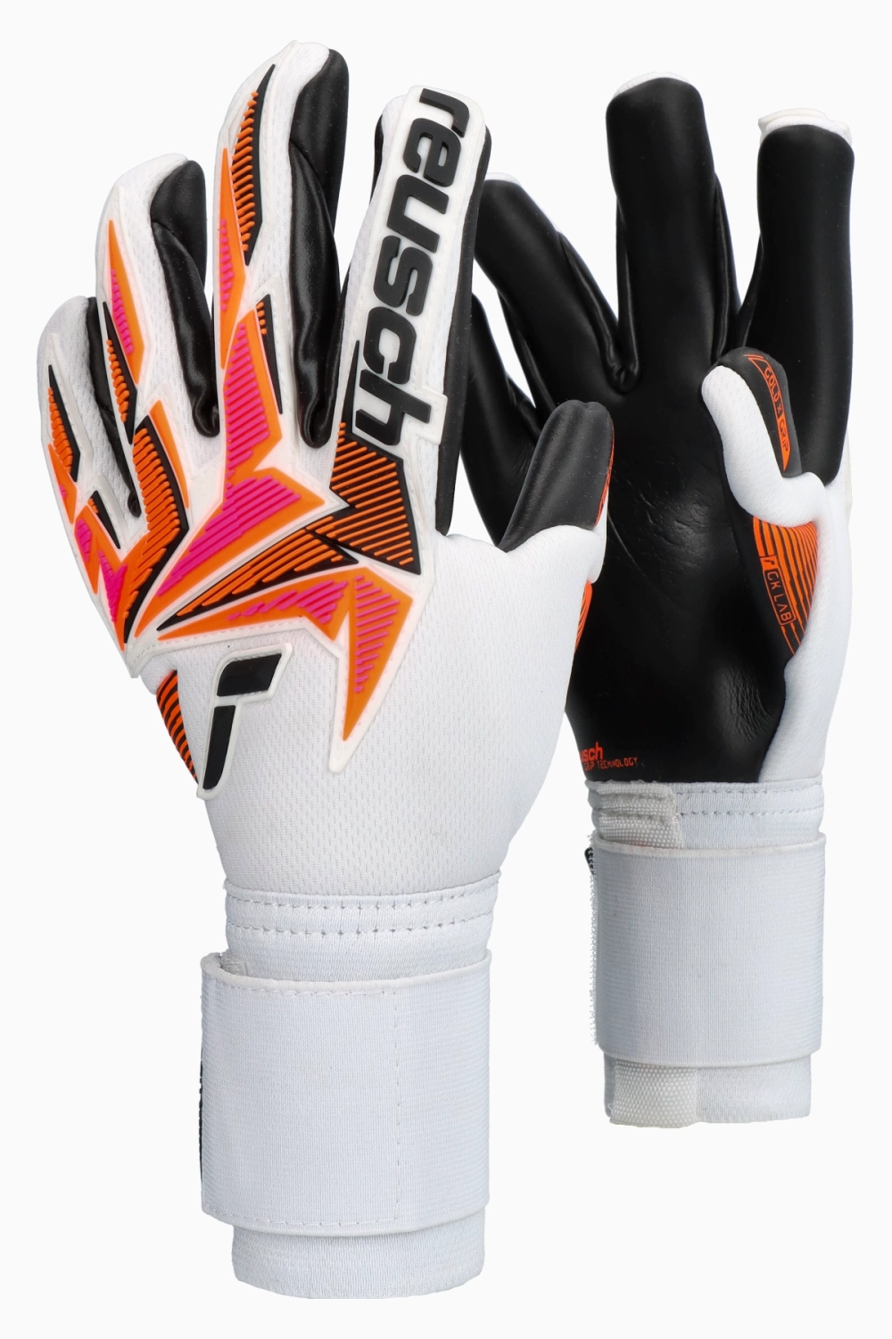 Вратарские перчатки Reusch Attrakt Freegel Gold X - белый