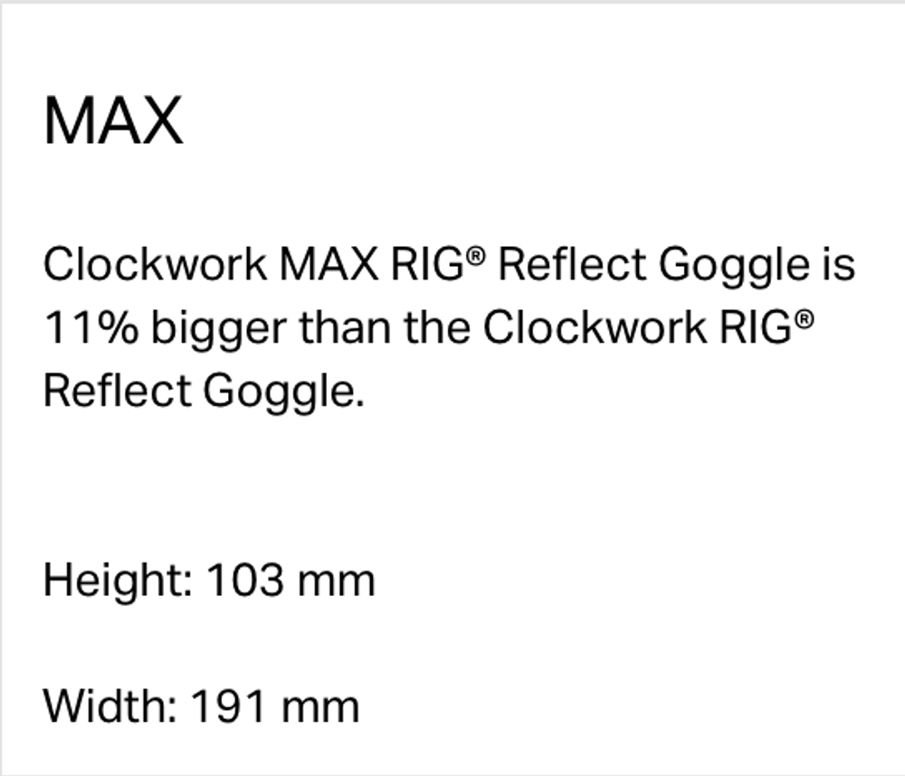 SWEET PROTECTION Маска горнолыжная 852112 Clockwork WC MAX RIG Reflect BLI 500137, OS