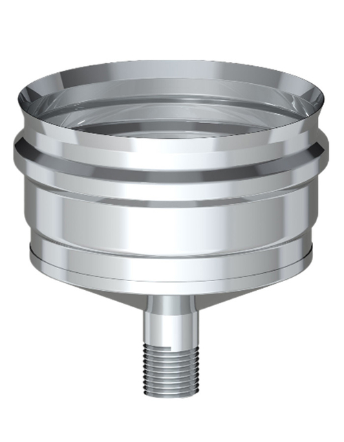 Конденсатоотвод для сэндвича (430/0,5мм) Ф160 внешний(Коракс)