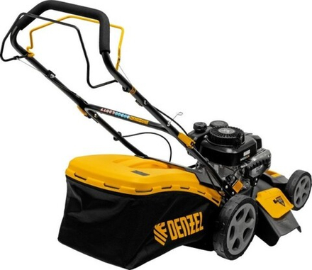 Газонокосилка бензиновая Denzel GLR-460SP-ZS 46 см, привод, травосборник 65 л 58824