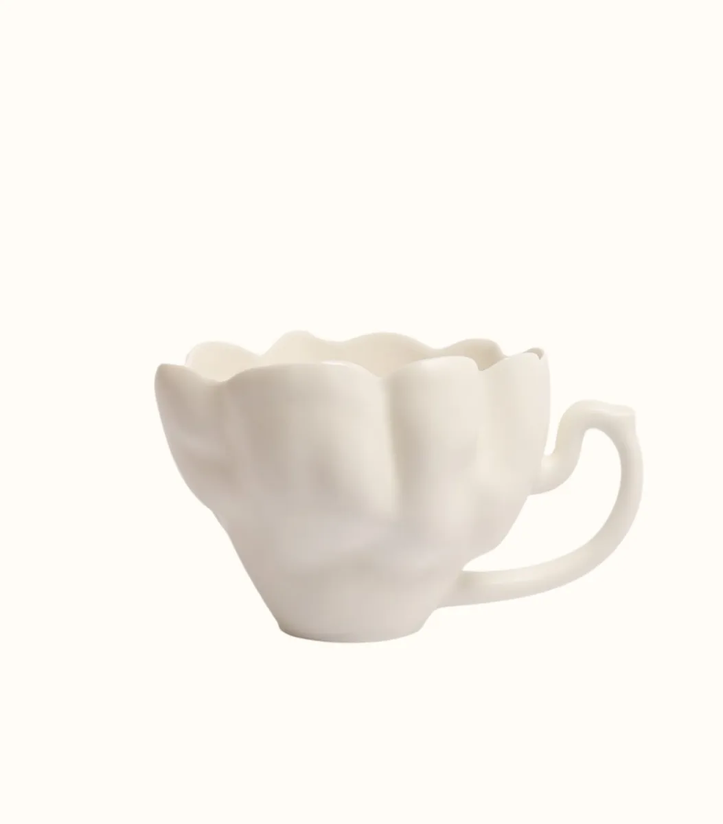 Кружка – Райская, белая, 430 мл | Htonic ceramic