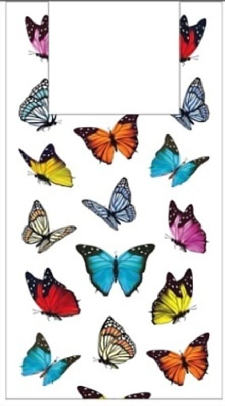 Пакеты-майки "Бабочка" 32+18х60см, 18мкм (100/1500шт)