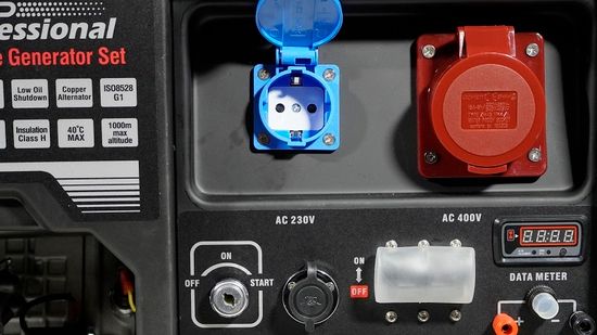 Бензиновый генератор "LONCIN" LC10000D-AS (220/380 В)