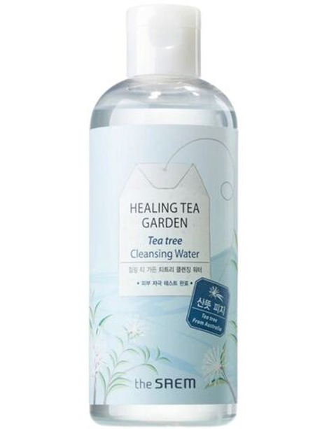 Вода очищающая увлажняющая  The Saem Healing Tea Garden Tea Tree Cleansing 300 мл