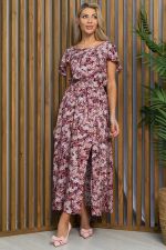 Платье Жара (бордовое) П13415-16М LT Collection