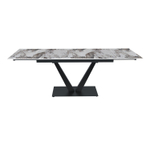 Стол раскладной Malibu (140+40+40), керамика глянцевая Pandora