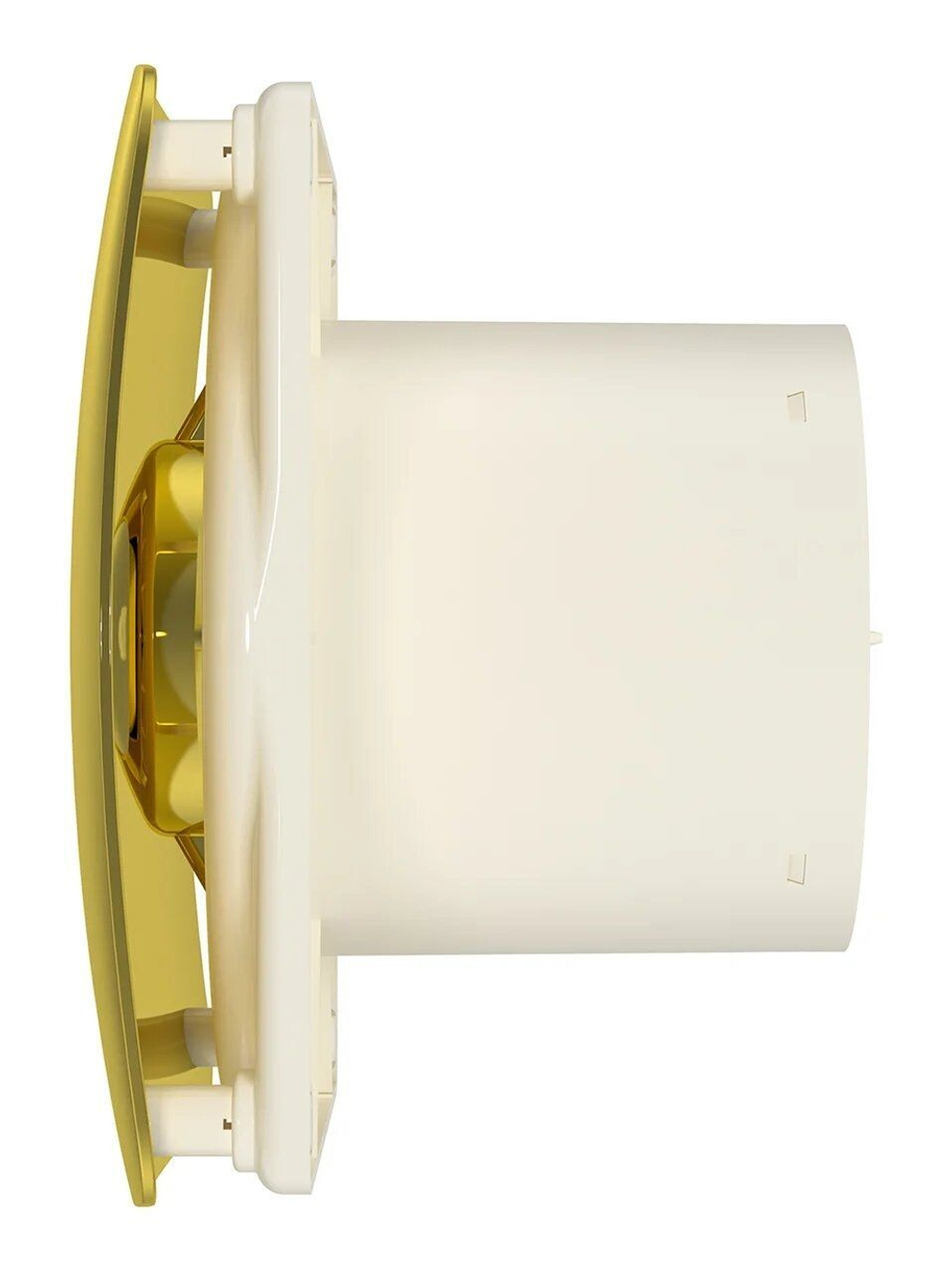 Вентилятор накладной RIO обратный клапан D100 Gold DICITI