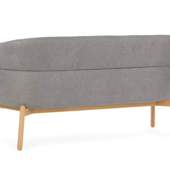 Диван Wally Wood 150 см, серый