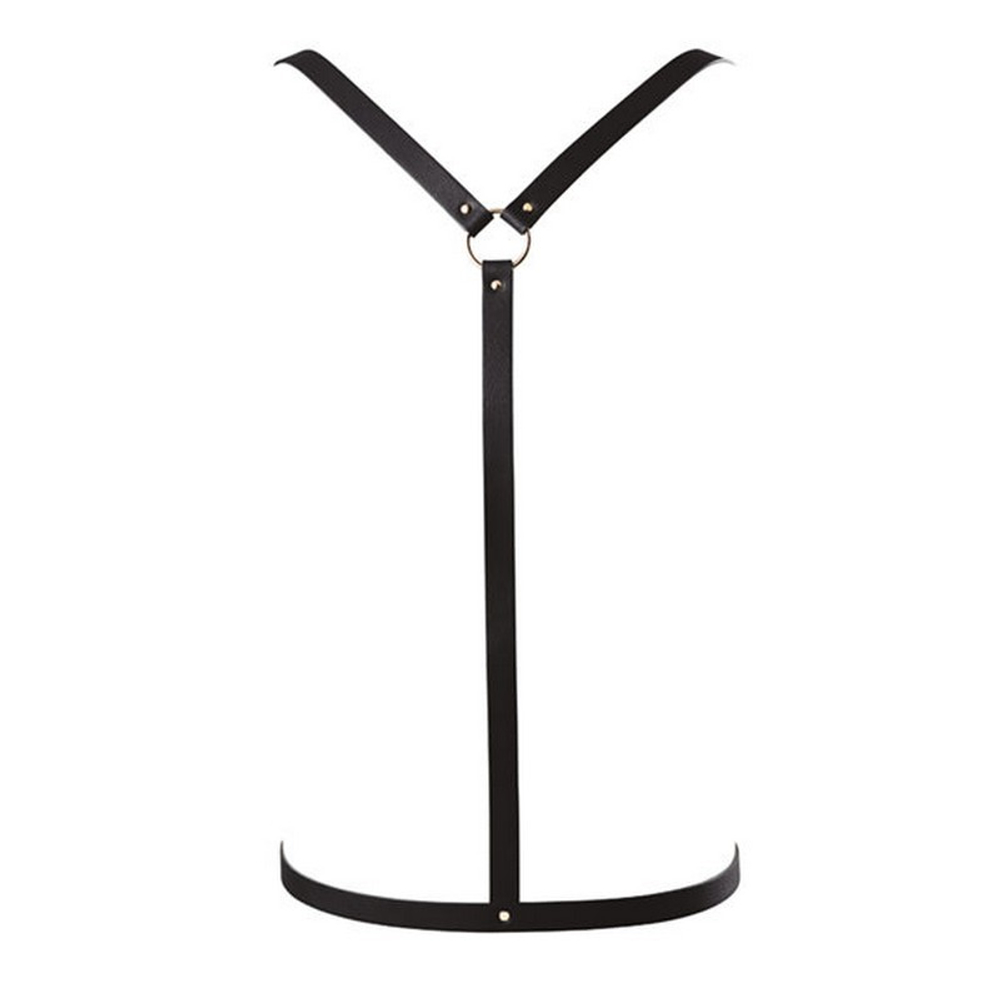 Чёрная упряжь Ypsilon Harness (Цвет: черный)