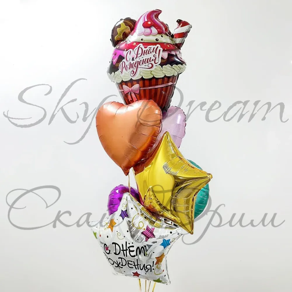 Фонтан из шаров Сладкий праздник Фонтан из шаров Сладкий праздник