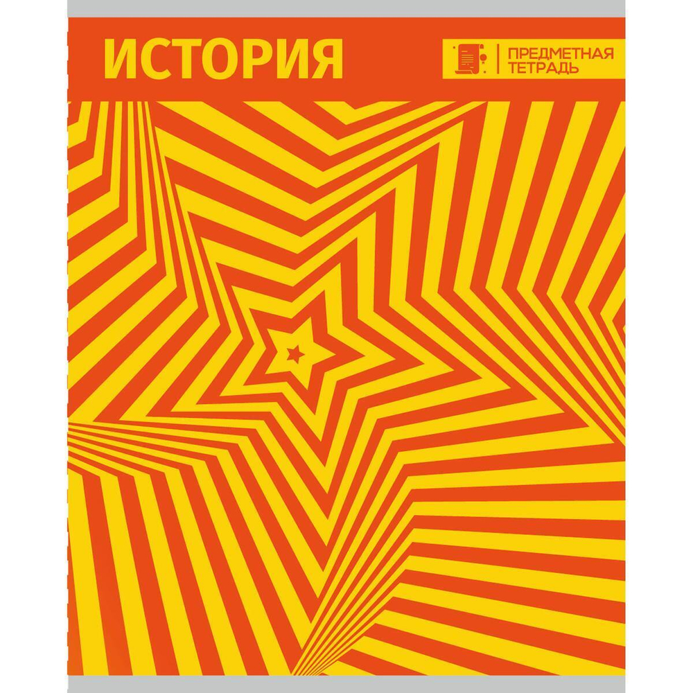 Тетрадь предметная А5 История 40л клетка "Абстракция Грин" (Академия Групп)