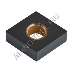 Пластина твердосплавная ISO CNMA120404-KRB ACK20E AHNO по чугуну, получистовая