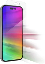 Защитное стекло Zagg Glass Elite Edge Visionguard для Apple iPhone 14 Plus прозрачно-голубое (черная рамка)