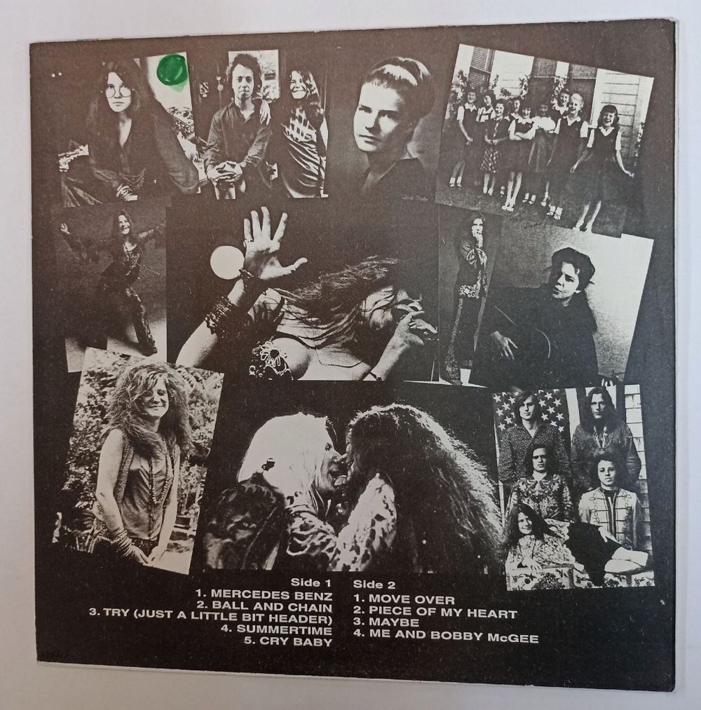 Винтажная виниловая пластинка LP Janis Joplin Janis (Россия 1993)