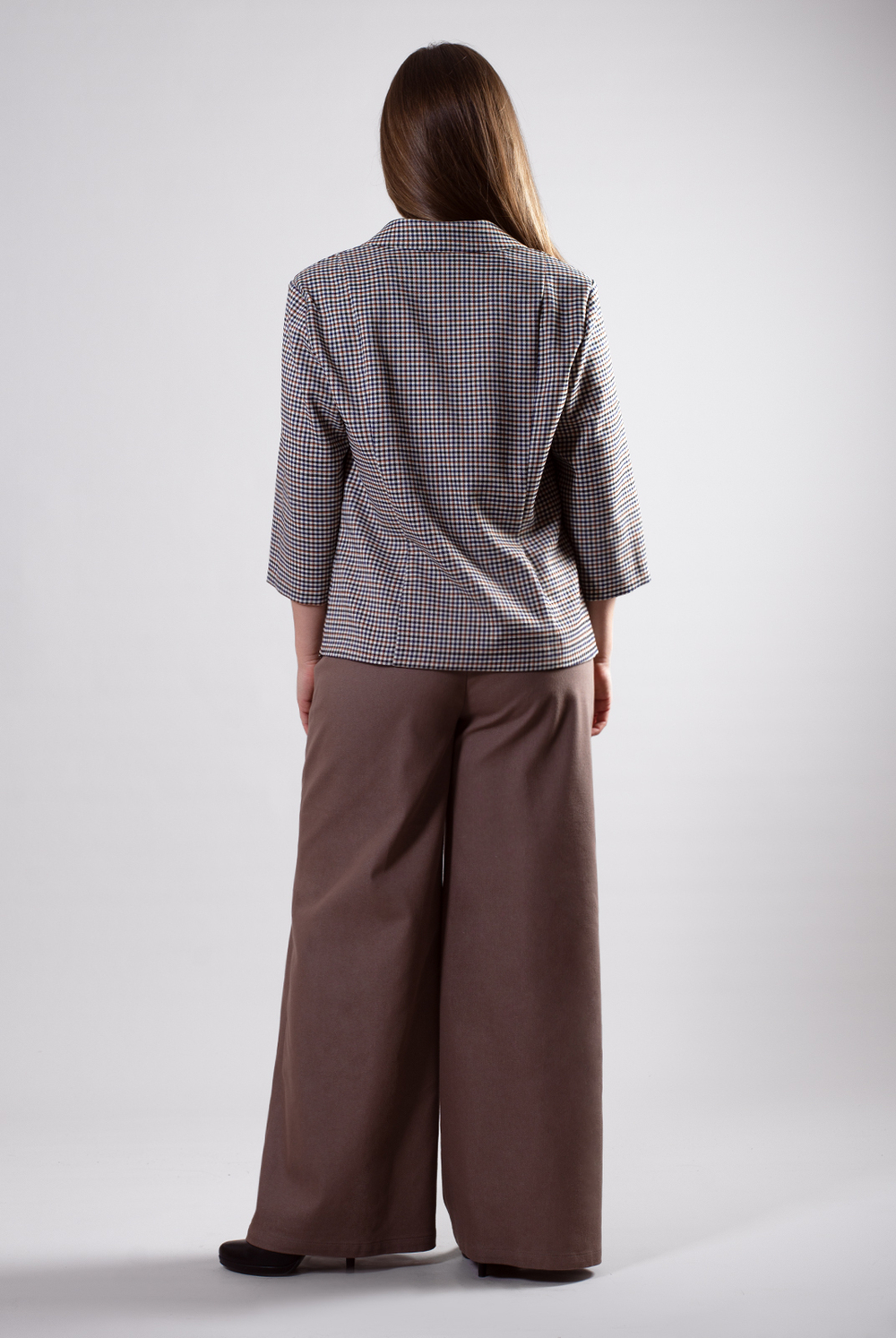 Жакет женский 3736зп, клетка #412Кла043736зп