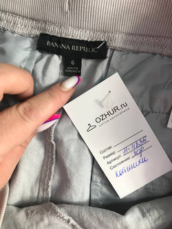 Шорты Banana Republic льняные практичные, маркировка 6, визуально 44 размер