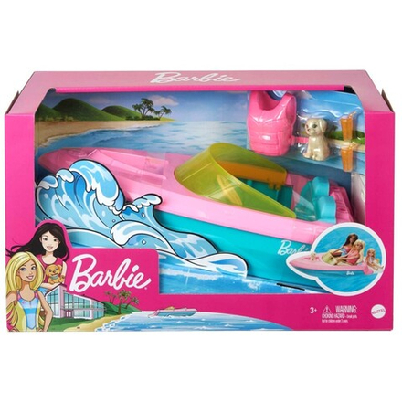 Barbie - Плавучая кукольная моторная лодка GRG29 / артикул   GRG29  / GTIN 887961903553