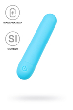 Вибропуля A-Toys Murr, силиконовая, перезаряжаемая, 10 см