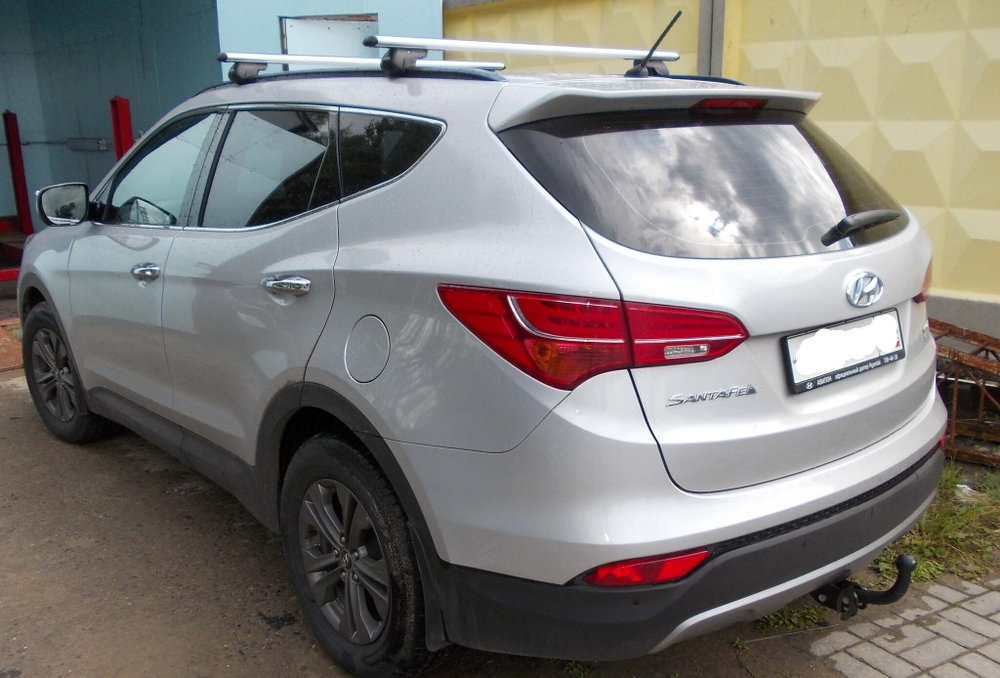 Фаркоп Hyundai Santa Fe 2012-2018, Kia Sorento (кроме Prime) 2012-2020, условно-съемный,(без электрики) Трейлер.7231