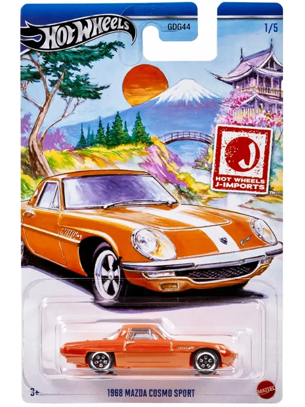 Машинка Хот Вилс 1968 Mazda Cosmo Sport GDG44 HRT00