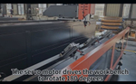 4-х осевой двухшпиндельный фрезерный станок с ЧПУ ZSSD-CNC-3000 для обработки алюминиевого профиля