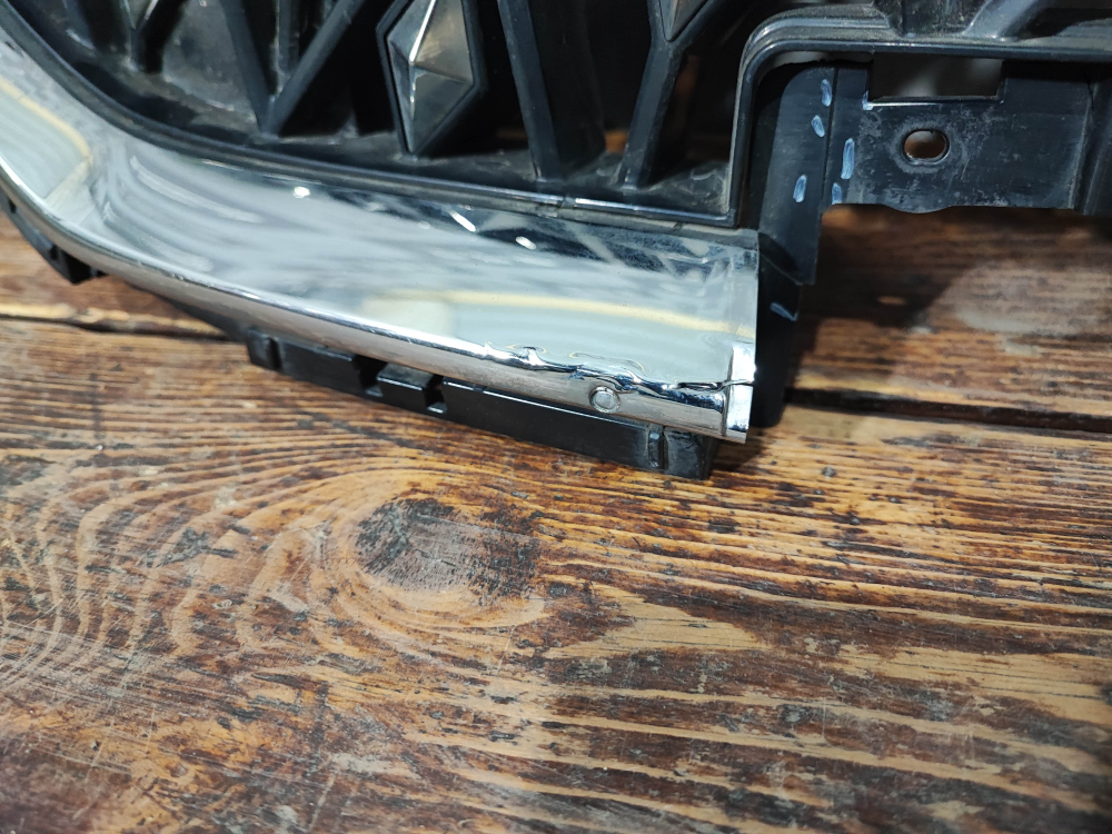 Решетка радиатора Chery Tiggo 8 Pro Max 23-нв Б/У Оригинал 602003686AA