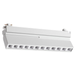 359739 PORT NT25 240 белый Однофазный двухжильный трековый светодиодный светильник с переключ. цв. температуры IP20 LED 12W 180-265V 2700К/3200К/4000К EOS