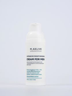 M.Aklive CREAM FOR MEN Интенсивно увлажняющий крем для мужчин, 50мл