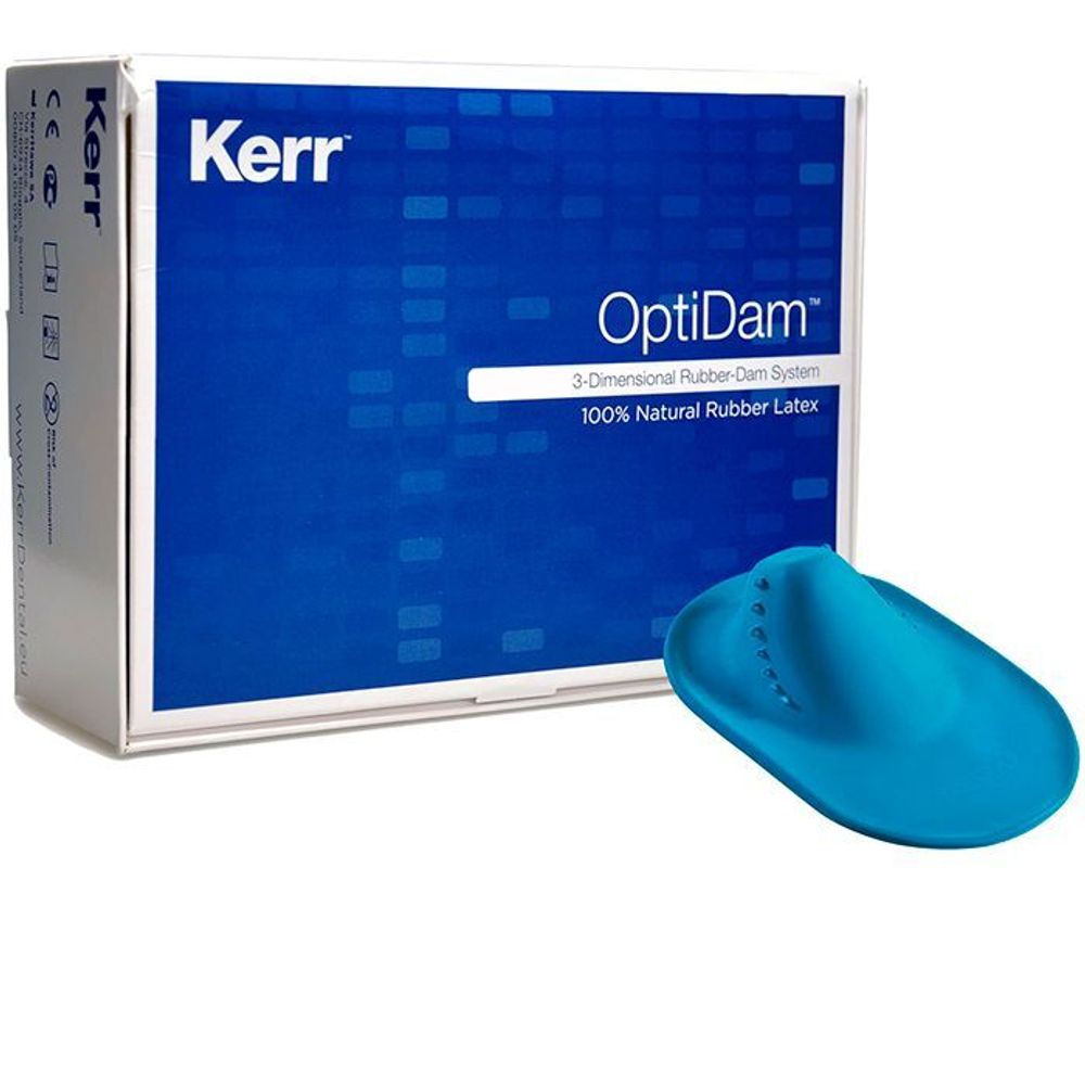 5205 OptiDam Posterior Bulk Refill, 60 коффердамов для жевательной группы зубов, Kerr