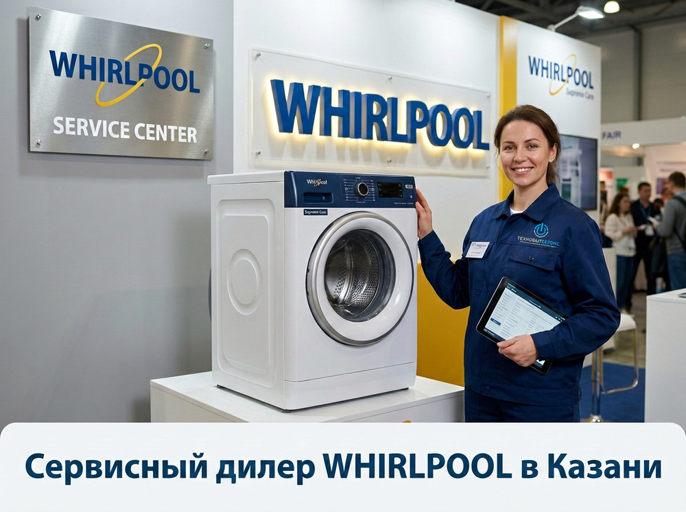 Ремонт стиральной машины Whirlpool в Казани
